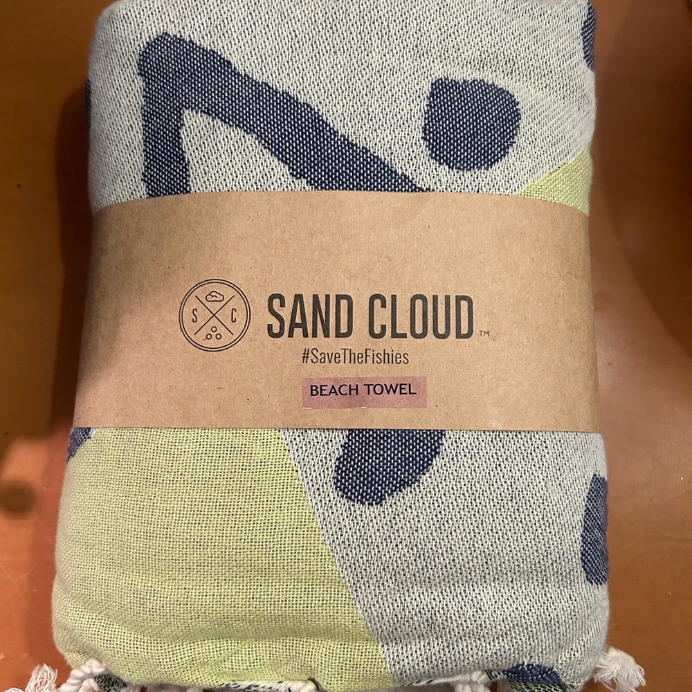 Sand cloud beach towel - NWT